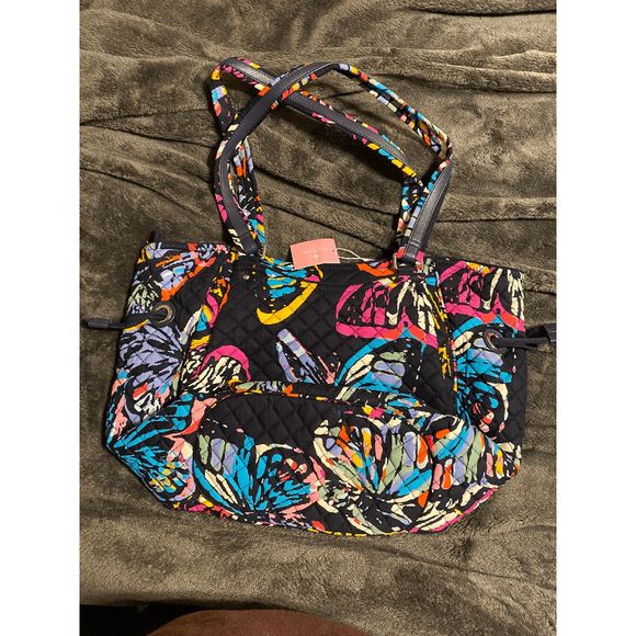 Vera Bradley Iconic Glenna in Butterfly Flutter NWT - Picture 5 of 5
